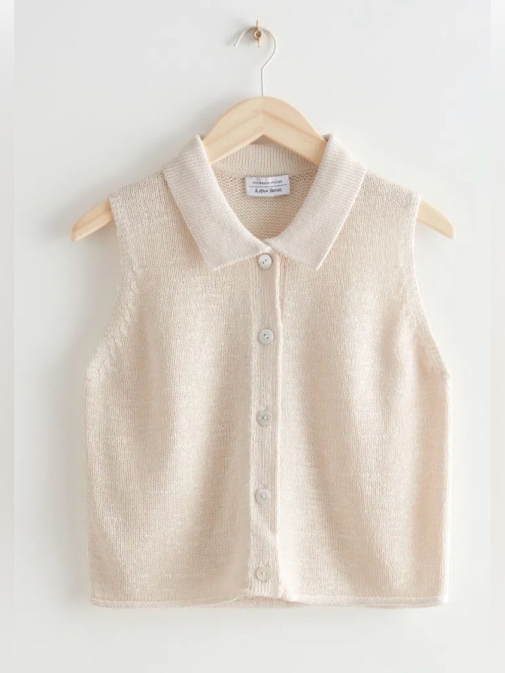 & Other Stories Sleeveless Cardigan